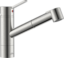 Küchenarmatur Ausziehbar mit Brause und 2 Strahlarten, 120° Drehbar