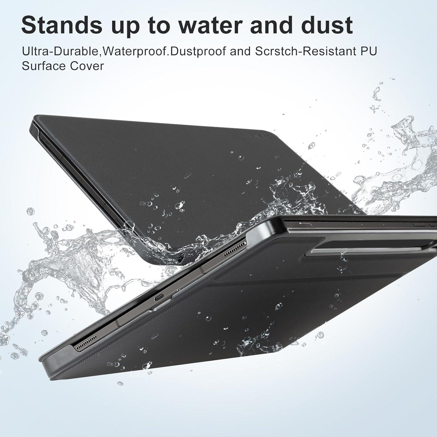 Hülle Samsung Galaxy Tab S9 11 Zoll 2023 Schwarz