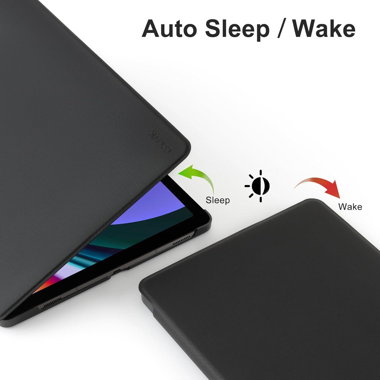 Hülle für Samsung Galaxy Tab S9 11 Zoll 2023 Schwarz Schutzhülle
