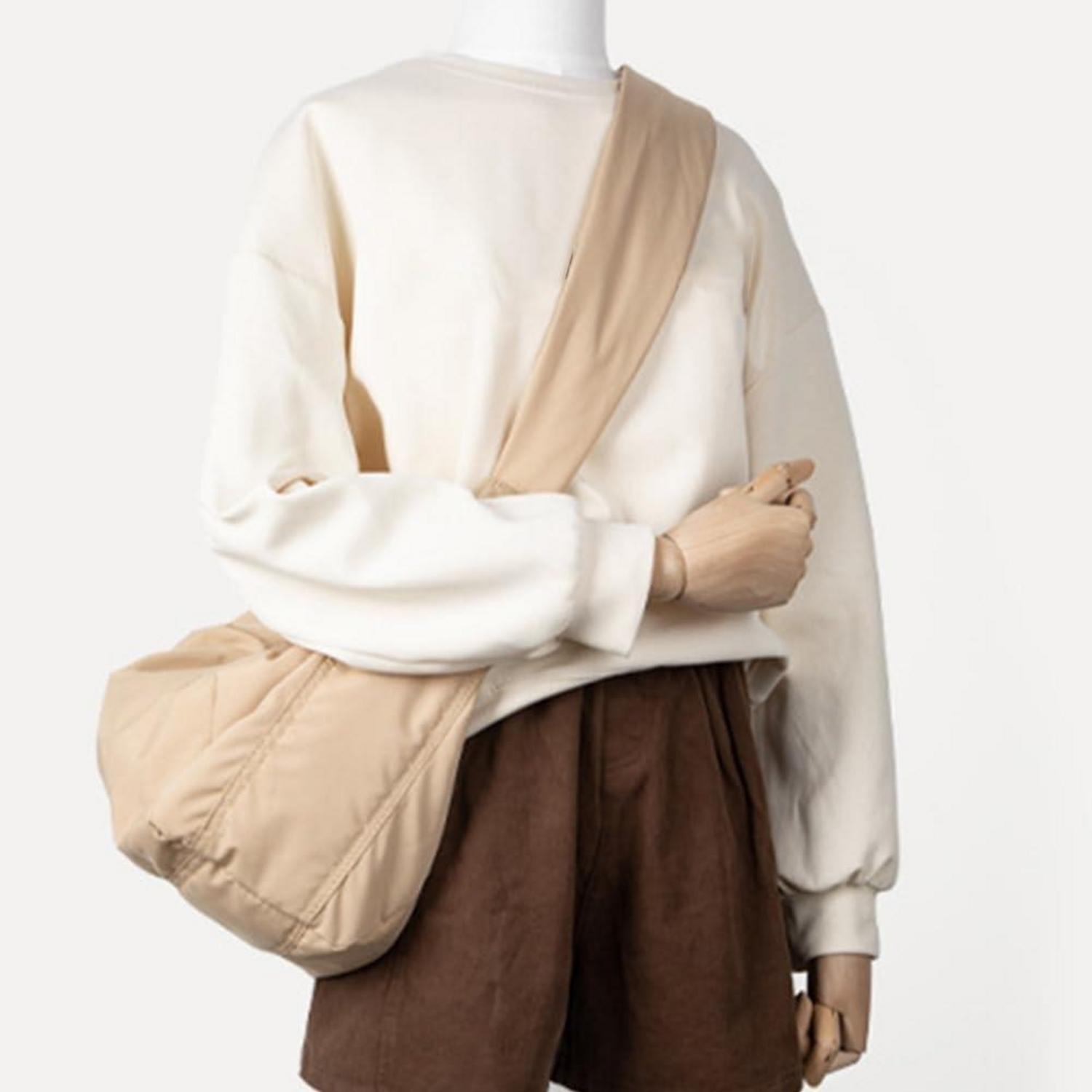 Umhängetasche Damen Große Kapazität Nylon Crossbody Bag