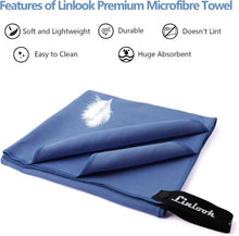 Schnelltrocknendes Mikrofaser Handtuch Set für Travel Gym