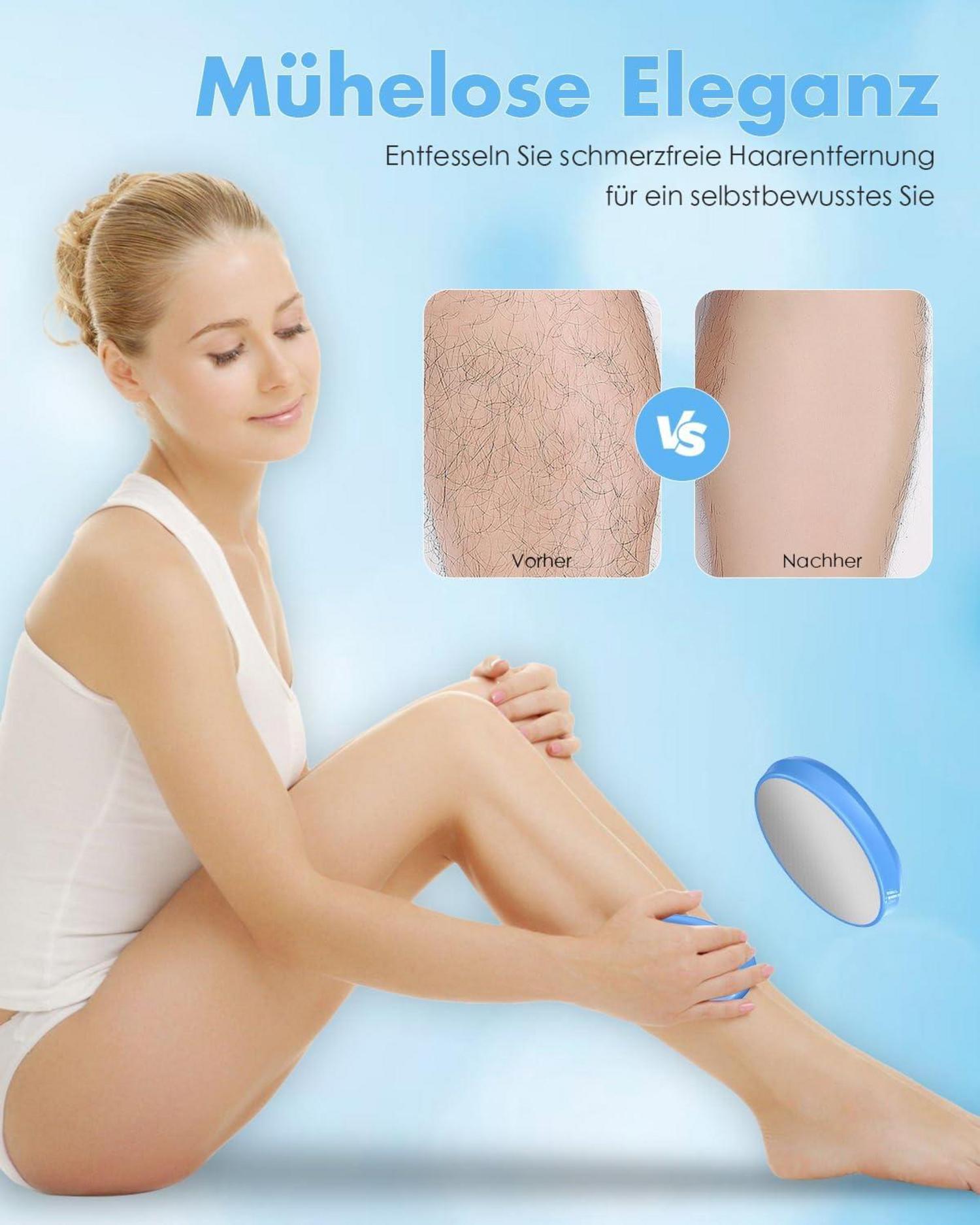 Nano Kristall Haarentferner - Haarradierer zur schmerzfreien Haarentfernung
