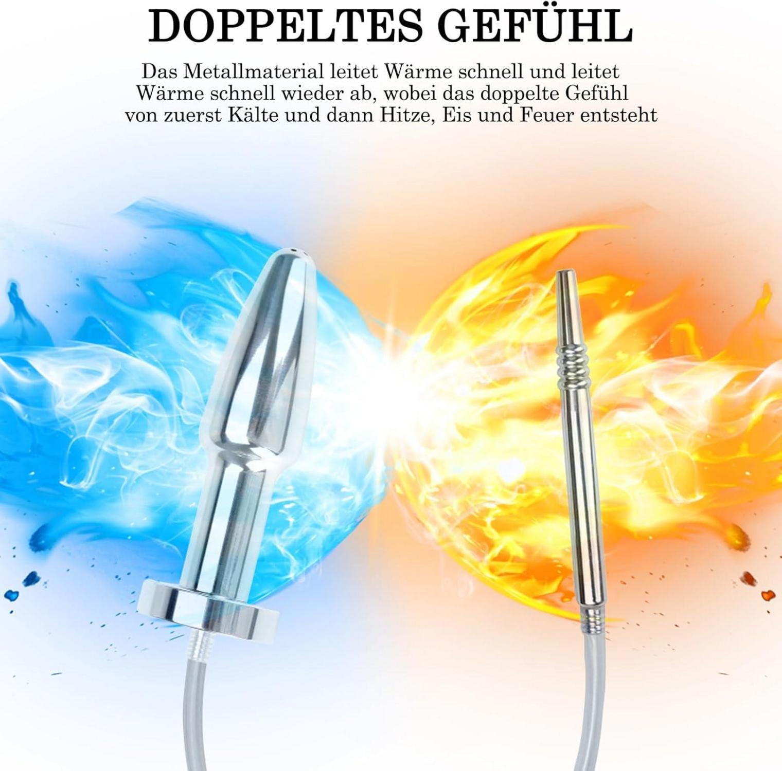Analplug und Dilator Harnröhre Set für Männer BDSMAGE