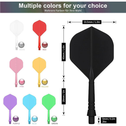 Dartschäfte & Flights aus