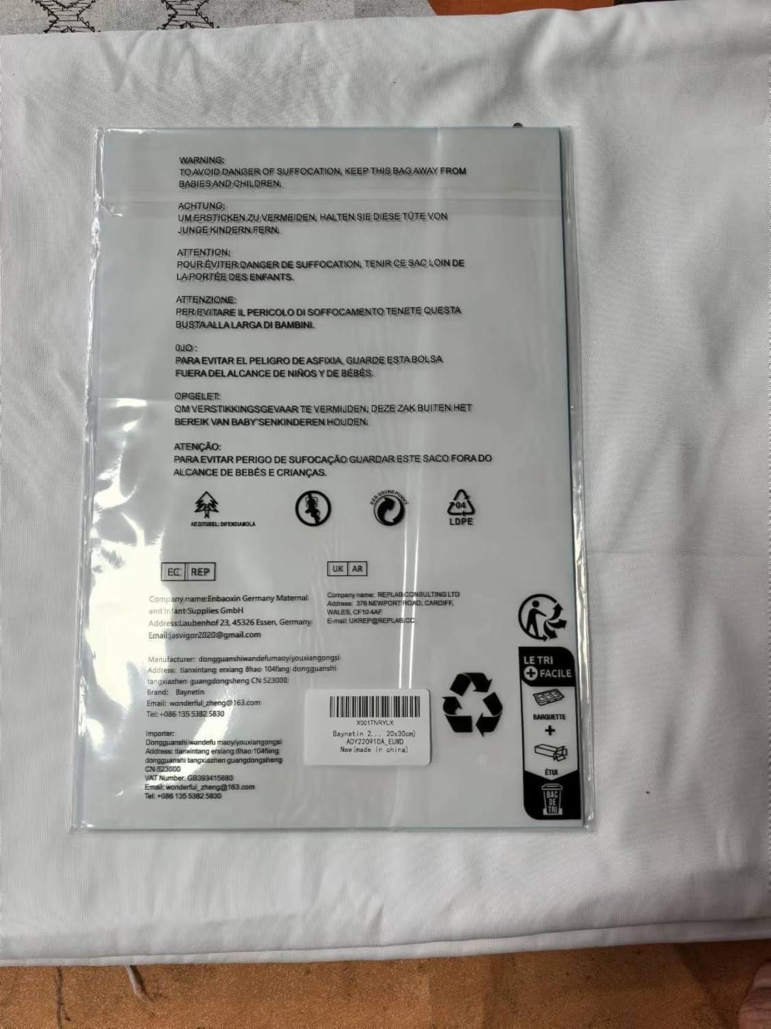 Baynetin Weihnachts Fensteraufkleber 267 Stück 10 Blatt 20x30cm