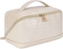 Kulturbeutel PU-Leder Reise-Kosmetiktasche Make-up Frauen Bag