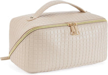 Kulturbeutel PU-Leder Reise-Kosmetiktasche Make-up Organizer