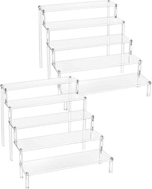Acryl Display Ständer 2er-Pack Transparente Acryl Riser für Figuren