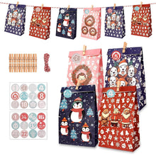 Adventskalender Kinder Geschenktüten Basteln