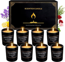 Duftkerzen Geschenkset für Frauen 8er Pack Zuhause Aromatherapie
