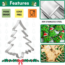 Weihnachtsbaum Ausstechform Edelstahl für Kekse Fondant