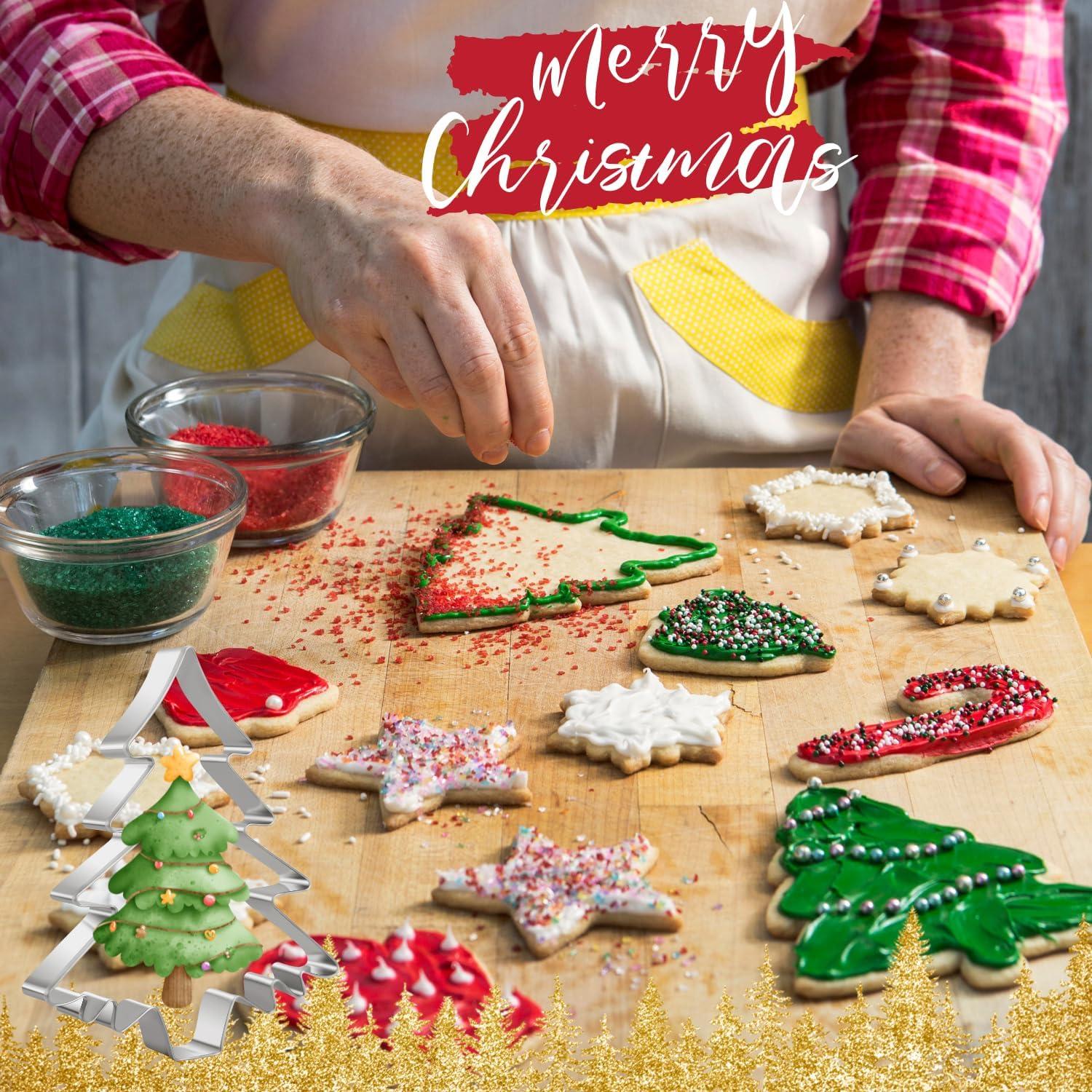 Weihnachtsbaum Ausstechform Keksausstecher Backen Edelstahl