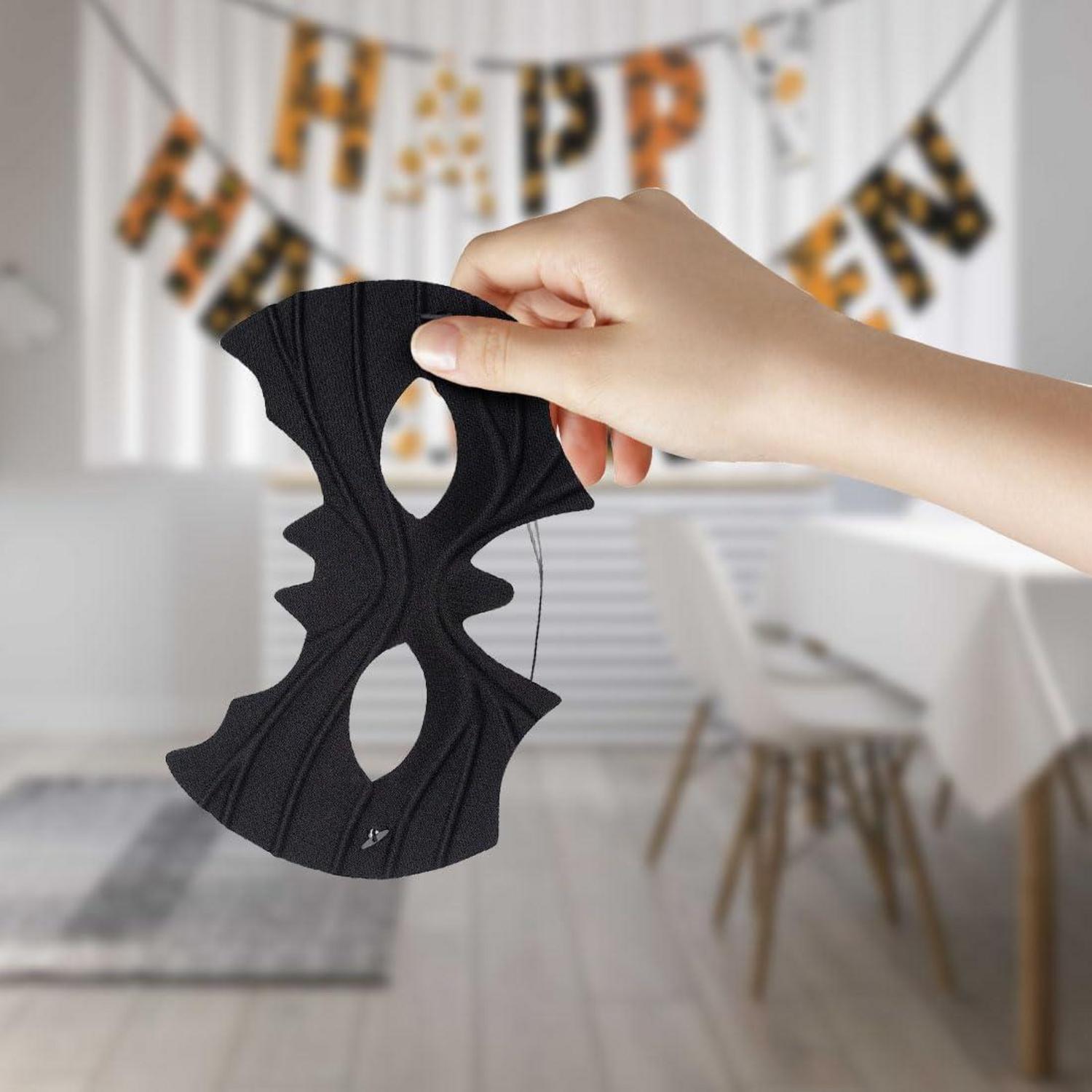 Fledermaus Maske Halloween Haarschmuck Set