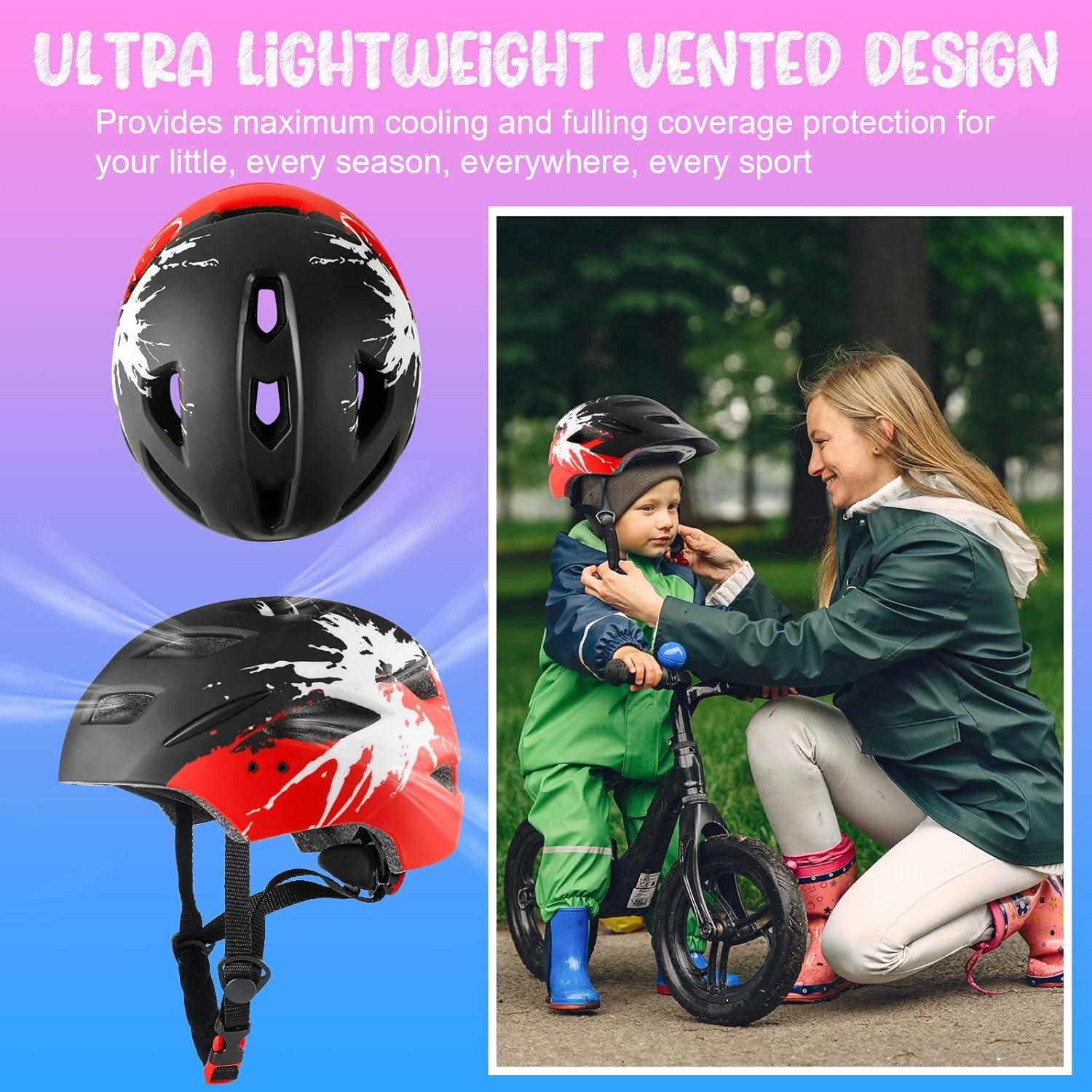 Fahrradhelm Kinder mit Licht, Leichter
