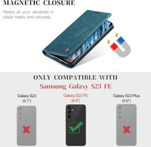 Samsung Galaxy S23 FE Handyhülle - Premium Lederhülle mit
