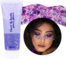 Glitter Gel Sequins Shimmer Liquid Eyeshadow Body Face Makeup