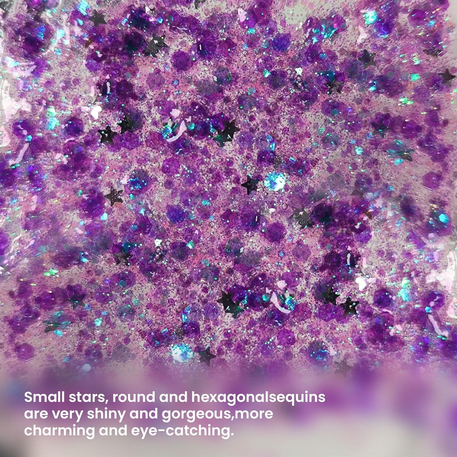 Glitter Gel Sequins Shimmer Liquid Eyeshadow Body Face Makeup