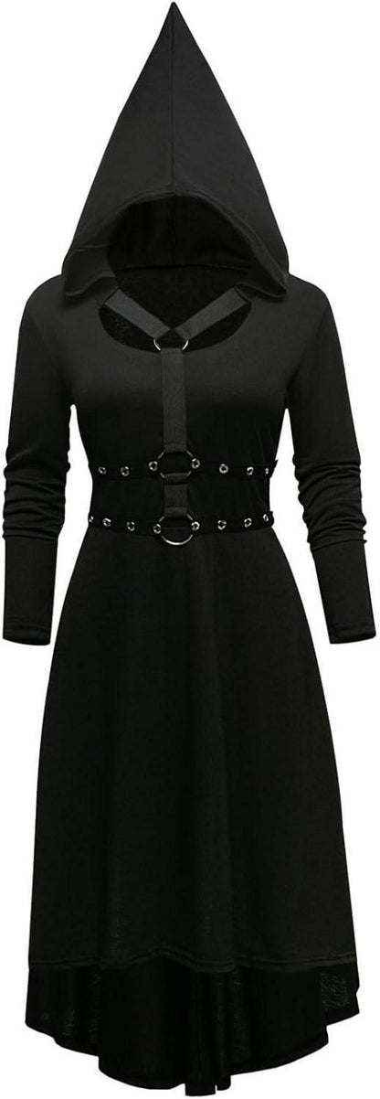 Retro Rockabilly Skull Kleid A-Linie Boho Cocktail Damen Weinlese