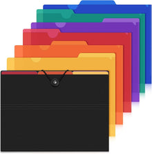 A4 Dokumentenmappe 6 Stück Dokumententasche Organizer Abheftbar-folder