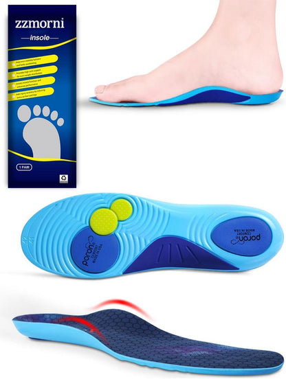 Orthopädische Einlegesohlen für Plattfüße und Plantarfasziitis