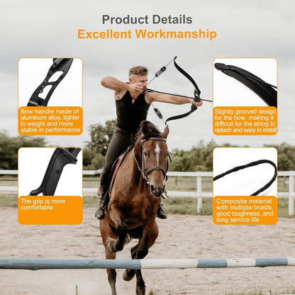 REAWOW45 Pfund Recurve Bogen Set für Bogenschießen Outdoor-Aktivitäten