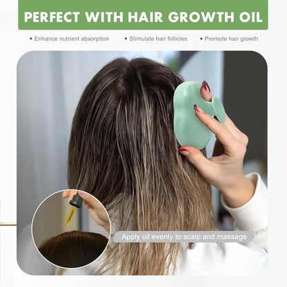 Kopfhaut Massagebürste Shampoo Bürste Haarwäsche Haarwachstum