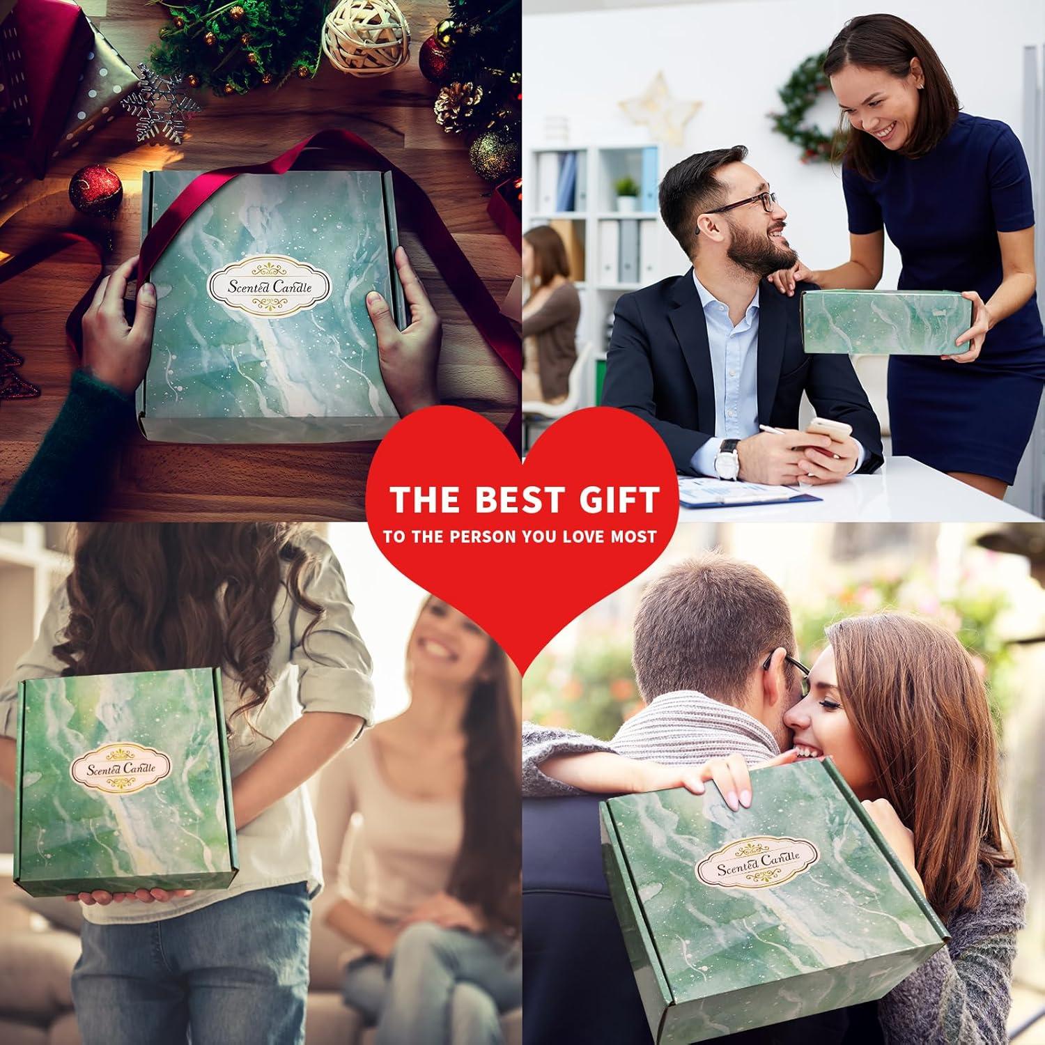 Duftkerzen Set Frauen Schlafkerzen Geschenk Mutter Freundin 4er Pack