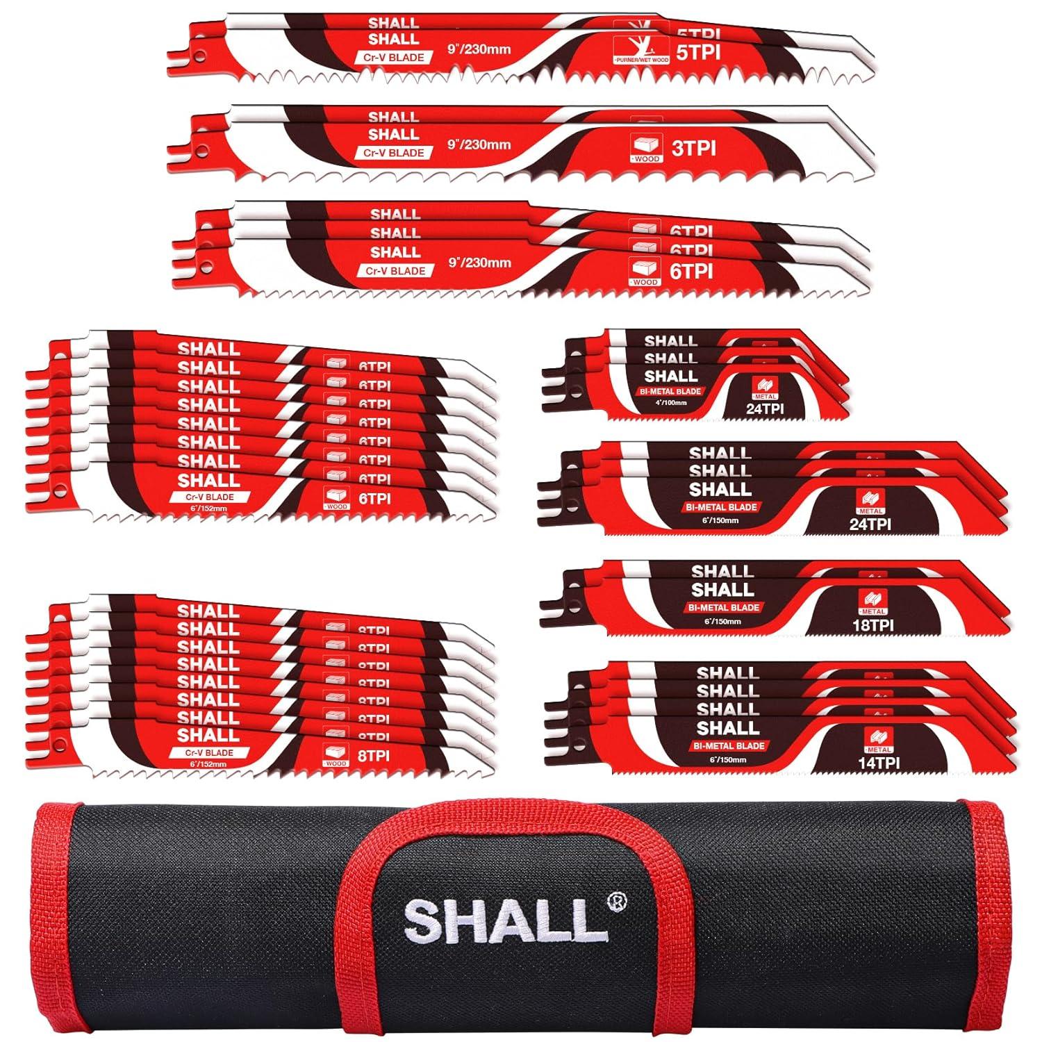 Sägeblätter-Set, 34-teilig, Bimetall