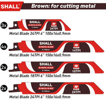 Säbelsägeblätter Set 34-teilig Hartmetallstahl