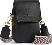 Handytasche Umhängetasche Damen Leder mit Geldbörse