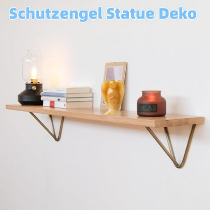 Engel Figur Gelbe Jade Schutzengel Kristall Heilung Reiki Deko