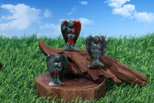Engel Figur Schutzengel Afrika Blutstein Kristall Statue