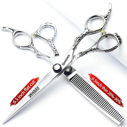 Professionelle Friseurschere 440C Edelstahl 6.5 Zoll Set