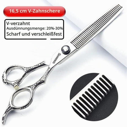Professionelle Friseurschere 440C Edelstahl 6.5 Zoll Set