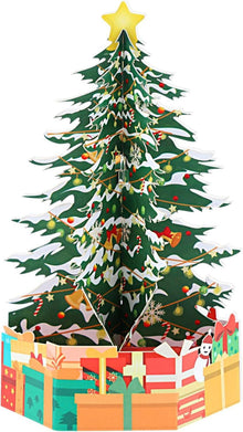 Weihnachtskarten Umschlag Pop Up Weihnachtsbaum 3D Glückwunschkarte