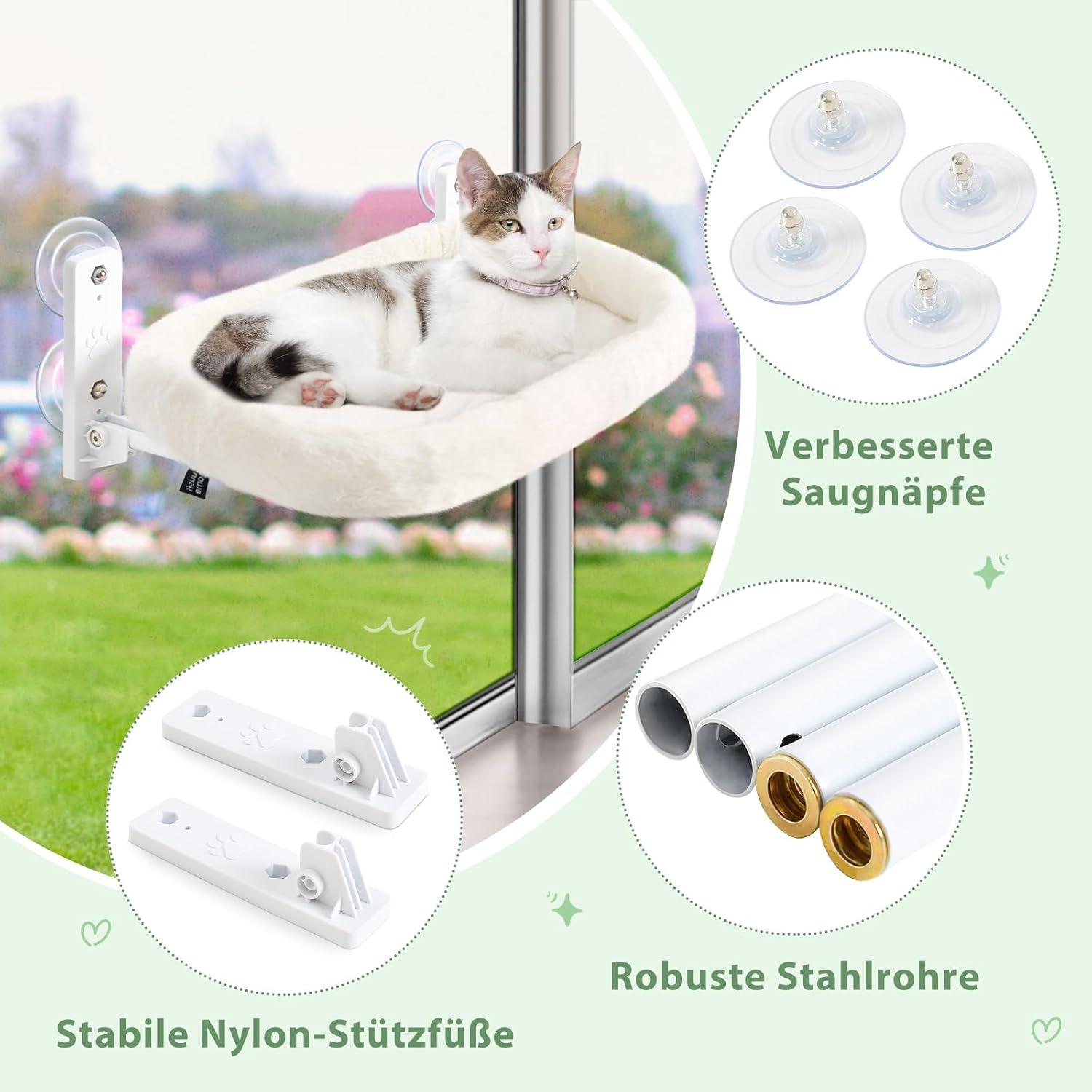 Katzen Fensterliege hängematte klappbar bis 25kg