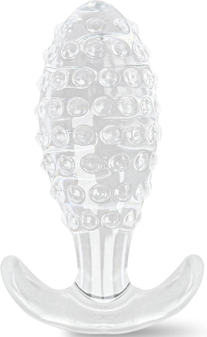 Ananas Kristall Analplug Set Hautfreundliches Silikon