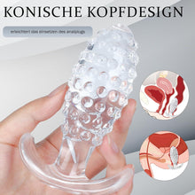 Analplug Silikon Ananas Kristall Butt Plug Frauen Männer