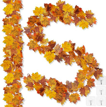 Herbstgirlande Ahornblätter Herbst Deko Halloween Drinnen Draußen