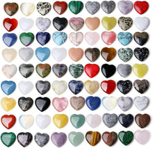 Kristalle Herz Set Natürliche Edelsteine Liebe Stein Kristall
