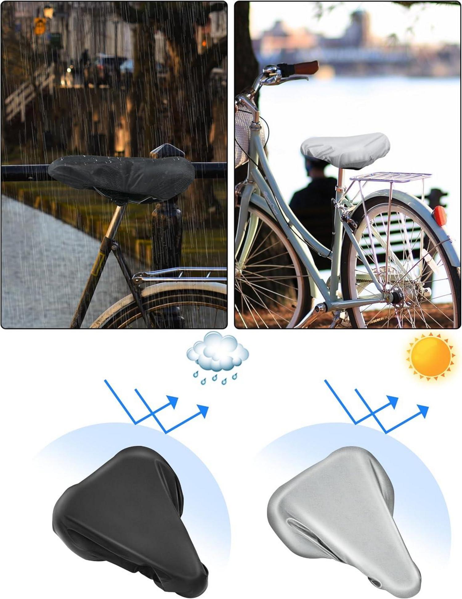 Fahrrad Sattelbezug wasserdicht 2er Set Aufbewahrungstasche wasserfest