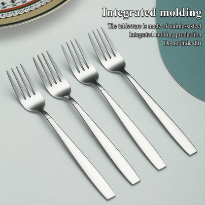 Tafelgabeln Set aus Edelstahl für Zuhause und Veranstaltungen, spülmaschinenfest & rostbeständig