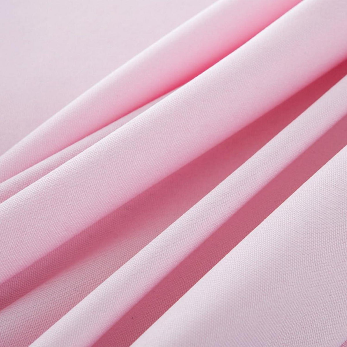 Runde Baumwollleinen Tischdecke Rosa 240 cm – Schutz & Stil
