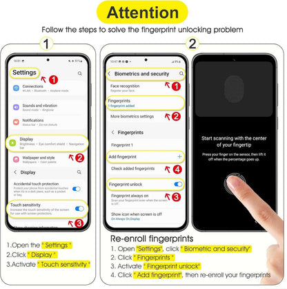 Panzer Schutzfolie für Samsung Galaxy S23 FE 5G - 2er Set