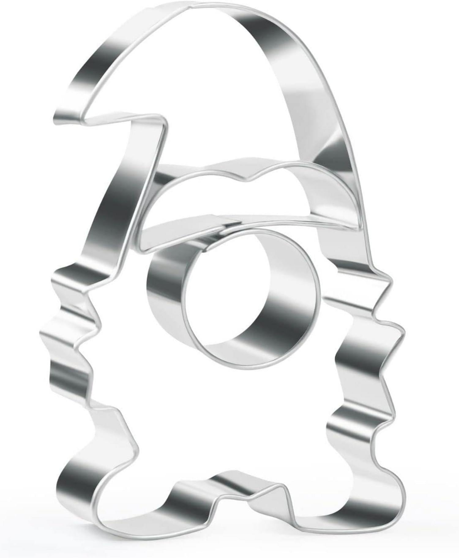 Weihnachtsausstecher Set Edelstahl 3D Backformen 7cm