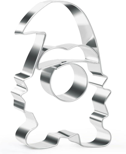 Weihnachtsausstecher Set Edelstahl 3D Backformen 7cm