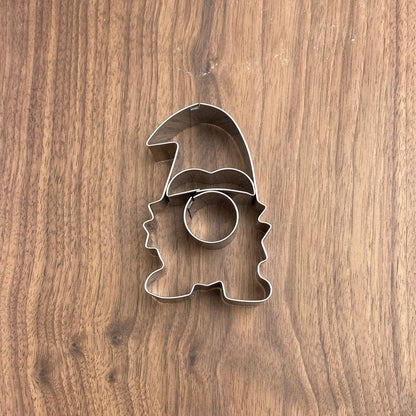 3D Wichtel Ausstechform Weihnachten Edelstahl Backen Urlaub