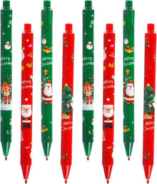 24er Set Weihnachts Kugelschreiber 0.5mm Druckkugelschreiber Party