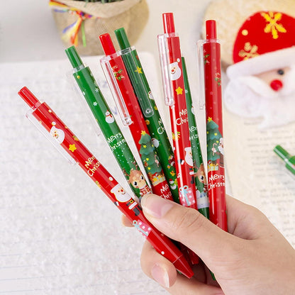 24er Set Weihnachtskugelschreiber 0.5mm Druckkugelschreiber, Weihnachtsmotive Kinder Geschenke