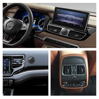 Mini Auto Uhr Quartz Analogue Car Dashboard Vent Clip Uhr